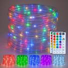 Luzes de corda HAHOME 20m 200 LEDs à prova d'água que mudam de cor