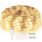 Luzes de corda LED Areful 16,4 pés à prova d'água Light 3000K Luzes de corda LED Areful 16,4 pés à prova d'água Light 3000K