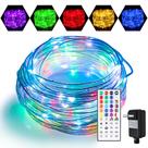 Luzes de corda LED OMIKA 20m RGB 24 cores impermeáveis