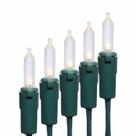 Luzes de corda LUCKY SHINE 100 LED branco quente 10,7 m 120 V