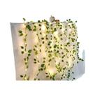 Luzes De Cordão Em Forma De Folha Verde 5 10M, Luzes De Fada De Hera Artificial Para Casamento, Luzes De Cordão Em Forma De Folha Verde 5 10M, Luzes De Fada De Hera Artificial Para Casamento,