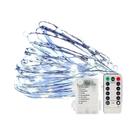 Luzes De Cordão LED À Prova d'Água Com Fio De Cobre, Alimentadas Por Bateria E Controle Remoto Para