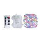 Luzes De Cordão LED Com Fio De Cobre Alimentadas Por USB, Lâmpada De Fada Para Acampamento, Jardim,