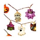 Luzes De Cordão LED De Halloween Com 10/20/40 Lâmpadas, Alimentadas Por Pilhas, Com Temas De