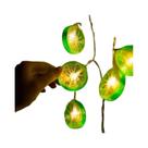 Luzes De Cordão LED Em Formato De Fatias De Limão E Laranja Para Jardim, Casamento, Festa Em Casa,