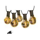 Luzes De Cordão LED G40 Para Exterior Com Plugue EU, Lâmpadas Plásticas IP65, Guirlanda Para Luzes De Cordão LED G40 Para Exterior Com Plugue EU, Lâmpadas Plásticas IP65, Guirlanda Para