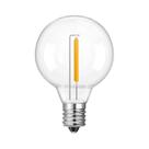 Luzes De Cordão LED G40 Solares À Prova d'Água E Resistentes a Quebras Para Decoração De Quintal E