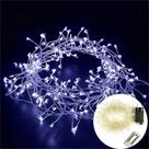 Luzes De Cordão LED Prateadas 36M Para Festas De Natal Ao Ar Livre, Guirlanda De Fadas Para Ano Luzes De Cordão LED Prateadas 36M Para Festas De Natal Ao Ar Livre, Guirlanda De Fadas Para Ano