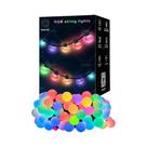 Luzes De Cordão LED RGB De 10m E 5m Com Controle Remoto Bluetooth APP Smart IC Para Decoração De