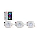 Luzes De Cordão LED RGBIC Inteligentes Para Exterior MIMIRGB, Iluminação Festiva Permanente,