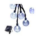 Luzes De Cordão LED Solares Com 8 Modos, Luzes De Fada Para Decoração De Natal, Jardim, Cerca,