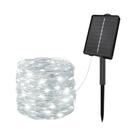 Luzes De Cordão LED Solares Para Exterior, 200 300 LEDs, Impermeáveis, Para Jardim, Festas E