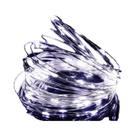 Luzes De Cordão LED USB Brancas Quentes De 20m Para Decoração De Natal, Casamento, Festa E Feriados