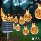Luzes De Cordão Solares Para Exterior, Decoração De Natal Para Jardim, Gramado, Gazebo, Varanda,