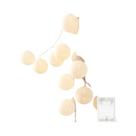 Luzes De Cordão USB LED De Algodão Com 10, 20 Ou 40 Bolas, Luzes De Fada Para Decoração De Casa,