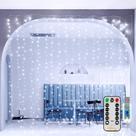 Luzes de cortina de Natal Ollny 300 LED 3m x 3m à prova d'água Luzes de cortina de Natal Ollny 300 LED 3m x 3m à prova d'água