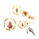 Luzes De Cortina LED Internas Com Fio De Cobre, Decorações De Natal, Luz Noturna, Presente De Natal,
