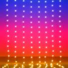 Luzes de cortina LED KepStars 244x183cm 144 LEDs RGB USB
