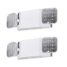 Luzes de emergência CM MZY com bateria de reserva 2PCS