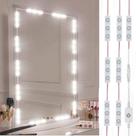 Luzes de espelho de maquilhagem LED LPHUMEX com controle de toque regulável de 3 m Luzes de espelho de maquilhagem LED LPHUMEX com controle de toque regulável de 3 m