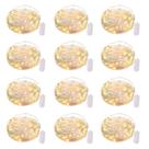 Luzes de Fada Brightown 20 LED com Bateria 2m - Pacote com 12