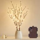 Luzes de Fada com 70 LEDs - Galhos Iluminados 45cm com Timer