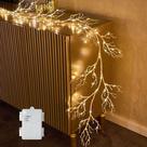 Luzes de Fada Garland Hairui com Temporizador - 6 Metros e 120 LEDs