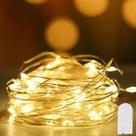 Luzes De Fada LED Alimentadas Por Bateria Com Fio De Cobre Para Decoração De Quarto, Jardim,