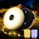 Luzes de Fada para Camping OGERY 10m 8 Modos à Prova d'Água Recarregáveis