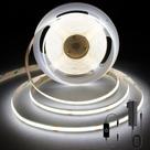Luzes de faixa de LED Pandery COB 5m 6000K Daylight White CRI90+ Luzes de faixa de LED Pandery COB 5m 6000K Daylight White CRI90+