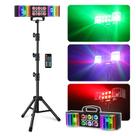 Luzes de Festa DJ Telbum com Suporte - LED RGBW Ativadas por Som