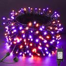 Luzes de Halloween BLCtec 300 LED 33m String Laranja Roxo