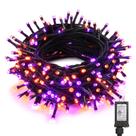 Luzes de Halloween BrizLabs Laranja e Roxo 240 LED 24m
