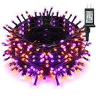 Luzes de Halloween String Brizled 500 LED 50m à prova d'água