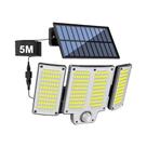 Luzes De Inundação Com Sensor De Movimento Alimentadas Por Energia Solar 234/280 LED À Prova d'Água