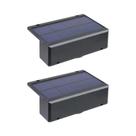 Luzes De Jardim LED Super Brilhantes Alimentadas Por Energia Solar, À Prova d'Água Para Escadas,