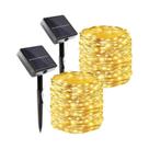 Luzes De Jardim Solares Com Fio De Cobre, 8 Modos, Luzes De Fada Para Decoração De Pátio, Casamento,