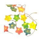 Luzes De LED Em Forma De Estrela Para Exterior, Alimentadas Por USB E Bateria, Para Decoração De