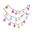 Luzes De LED Em Forma De Floco De Neve Operadas Por Bateria USB Para Árvore De Natal, Casamento, Luzes De LED Em Forma De Floco De Neve Operadas Por Bateria USB Para Árvore De Natal, Casamento,