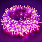 Luzes de Natal e Halloween VTECHOLOGY 20m 200LED Roxo Laranja