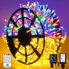 Luzes de Natal JMEXSUSS 500 LED que mudam de cor 50m