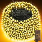 Luzes de Natal KNONEW 403 pés 1000 LED 8 modos à prova d'água