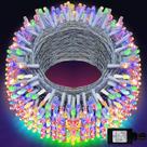 Luzes de Natal KNONEW 60m 500 LED 8 modos à prova d'água