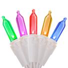 Luzes de Natal LED multicoloridas MULTI-SPARKING, pacote com 2, 10 m e 100 LEDs