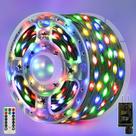 Luzes de Natal Ollny 393 pés 1200 LED IP67 impermeáveis multicoloridas