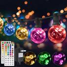 Luzes de Natal OMIKA Color Changing 50m 50 Lâmpadas G40