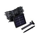 Luzes De Natal Solares Multicoloridas À Prova d'Água 400 LED 8 Modos Decorações Exteriores