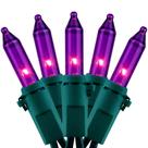 Luzes de Natal YULETIME 200 Purple 2 conjuntos 10m UL Incandescentes