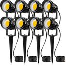 Luzes de Paisagismo LED SUNVIE 12W 900 lm à Prova d'Água, Kit com 8 Unidades Luzes de Paisagismo LED SUNVIE 12W 900 lm à Prova d'Água, Kit com 8 Unidades