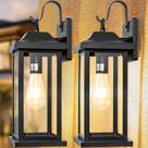 Luzes de parede externas Roravilila 17" Dusk to Dawn IP65